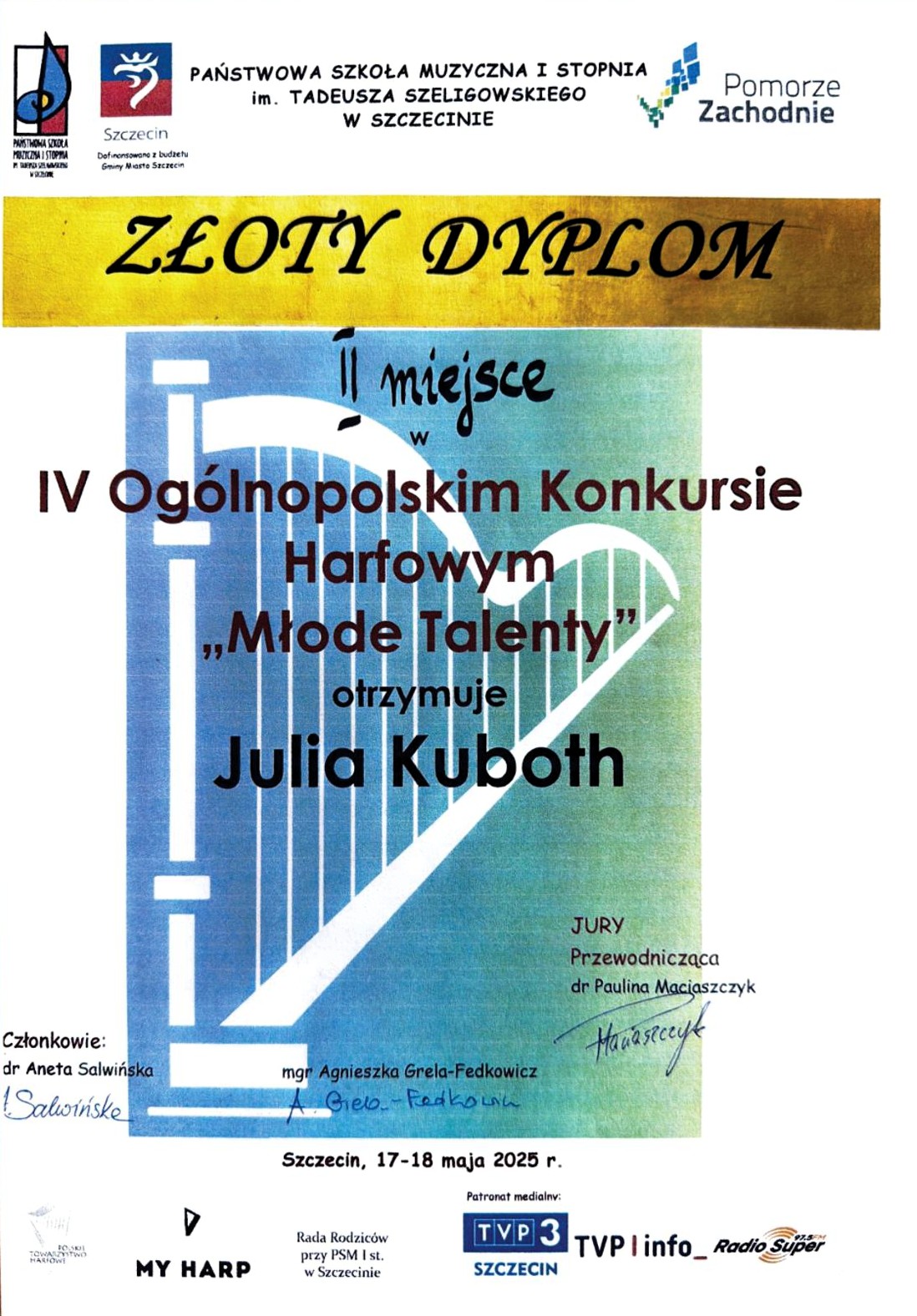 Julia Kuboth Szczecin 2025