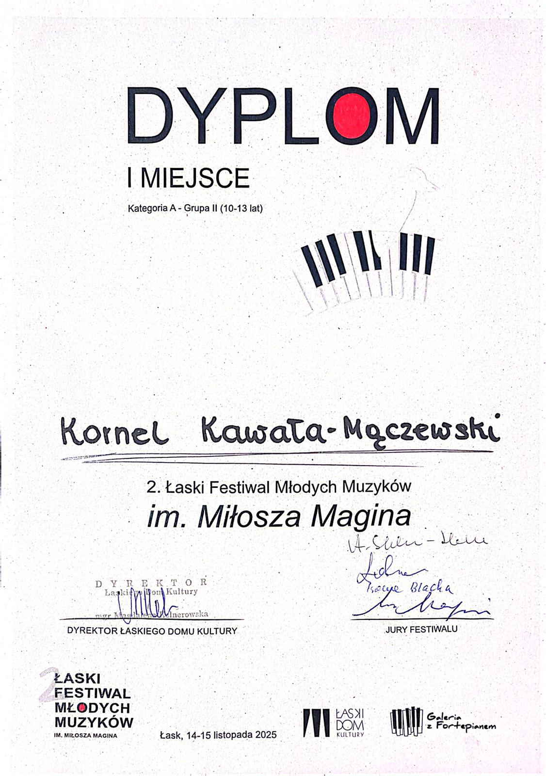 Kornel Kawala Maczewski Lask