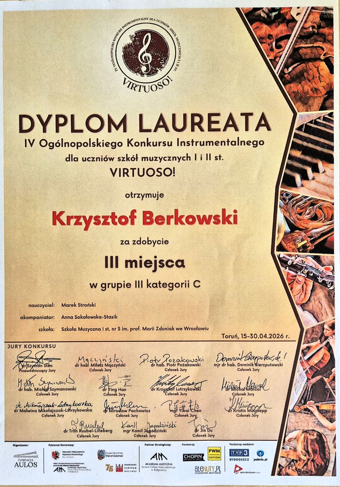 Berkowski virtuoso 2026